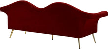 Load image into Gallery viewer, Lips Red Velvet Sofa
