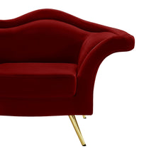 Load image into Gallery viewer, Lips Red Velvet Sofa
