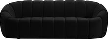 Load image into Gallery viewer, Elijah Black Velvet Sofa
