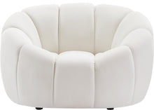 Load image into Gallery viewer, Elijah Cream Velvet Chair
