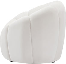 Load image into Gallery viewer, Elijah Cream Velvet Chair
