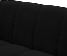 Load image into Gallery viewer, Elijah Black Velvet Chair
