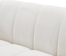 Load image into Gallery viewer, Elijah Cream Velvet Sofa
