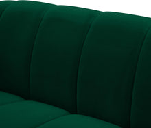 Load image into Gallery viewer, Elijah Green Velvet Sofa
