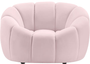 Elijah Pink Velvet Chair