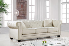 Load image into Gallery viewer, Bowery Cream Velvet Sofa
