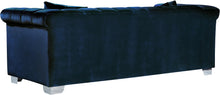 Load image into Gallery viewer, Kayla Navy Velvet Sofa
