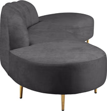 Load image into Gallery viewer, Divine Grey Velvet 2pc. Sectional
