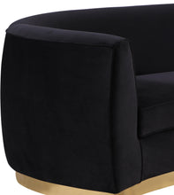 Load image into Gallery viewer, Julian Black Velvet Chair
