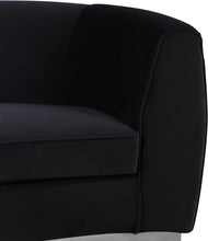 Load image into Gallery viewer, Julian Black Velvet Chair
