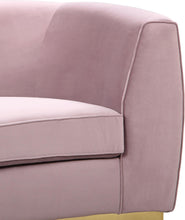 Load image into Gallery viewer, Julian Pink Velvet Sofa

