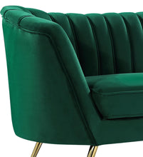 Load image into Gallery viewer, Margo Green Velvet Chair
