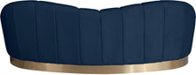 Load image into Gallery viewer, Shelly Navy Velvet Sofa
