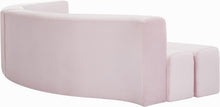 Load image into Gallery viewer, Curl Pink Velvet 2pc. Sectional
