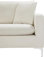 Load image into Gallery viewer, Naomi Cream Velvet Sofa
