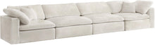 Load image into Gallery viewer, Cozy Cream Velvet Cloud Modular Sofa
