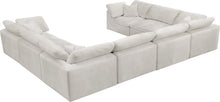 Load image into Gallery viewer, Cozy Cream Velvet Cloud Modular Sectional
