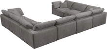 Load image into Gallery viewer, Cozy Grey Velvet Cloud Modular Sectional
