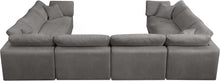 Load image into Gallery viewer, Cozy Grey Velvet Cloud Modular Sectional
