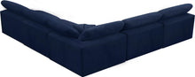 Load image into Gallery viewer, Cozy Navy Velvet Cloud Modular Sectional
