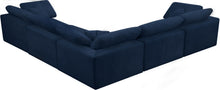 Load image into Gallery viewer, Cozy Navy Velvet Cloud Modular Sectional
