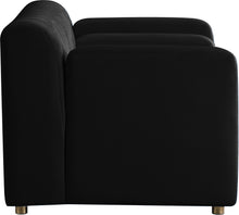 Load image into Gallery viewer, Naya Black Velvet Chair
