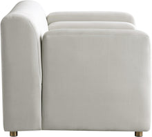 Load image into Gallery viewer, Naya Cream Velvet Chair
