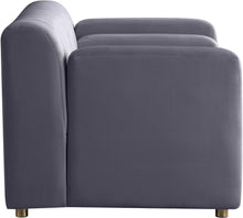 Load image into Gallery viewer, Naya Grey Velvet Chair
