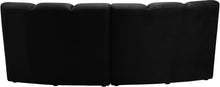 Load image into Gallery viewer, Infinity Black Velvet 2pc. Modular Sectional
