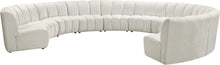 Load image into Gallery viewer, Infinity Cream Velvet 10pc. Modular Sectional
