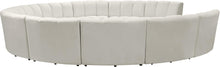 Load image into Gallery viewer, Infinity Cream Velvet 11pc. Modular Sectional
