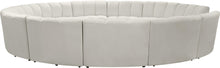 Load image into Gallery viewer, Infinity Cream Velvet 12pc. Modular Sectional
