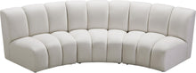 Load image into Gallery viewer, Infinity Cream Velvet 3pc. Modular Sectional
