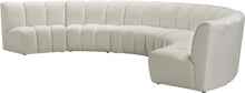 Load image into Gallery viewer, Infinity Cream Velvet 6pc. Modular Sectional
