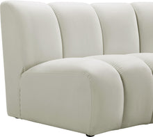 Load image into Gallery viewer, Infinity Cream Velvet 7pc. Modular Sectional
