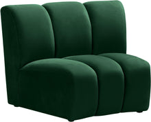 Load image into Gallery viewer, Infinity Green Velvet Modular Chair
