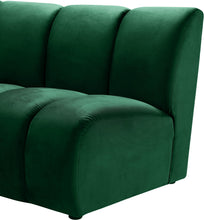 Load image into Gallery viewer, Infinity Green Velvet 9pc. Modular Sectional
