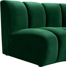 Load image into Gallery viewer, Infinity Green Velvet 2pc. Modular Sectional

