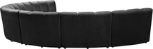 Load image into Gallery viewer, Infinity Grey Velvet 7pc. Modular Sectional
