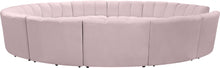 Load image into Gallery viewer, Infinity Pink Velvet 12pc. Modular Sectional
