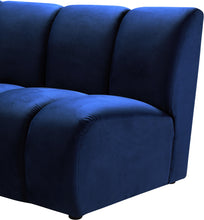 Load image into Gallery viewer, Infinity Navy Velvet 11pc. Modular Sectional
