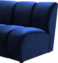 Load image into Gallery viewer, Infinity Navy Velvet 6pc. Modular Sectional
