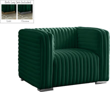 Load image into Gallery viewer, Ravish Green Velvet Chair
