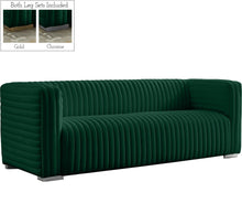 Load image into Gallery viewer, Ravish Green Velvet Sofa
