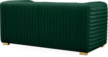 Load image into Gallery viewer, Ravish Green Velvet Loveseat
