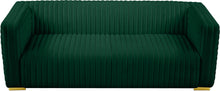 Load image into Gallery viewer, Ravish Green Velvet Sofa

