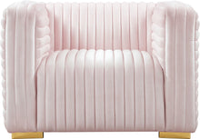 Load image into Gallery viewer, Ravish Pink Velvet Chair
