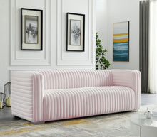 Load image into Gallery viewer, Ravish Pink Velvet Sofa
