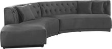 Load image into Gallery viewer, Kenzi Grey Velvet 2pc. Sectional
