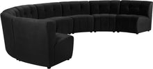 Load image into Gallery viewer, Limitless Black Velvet 8pc. Modular Sectional
